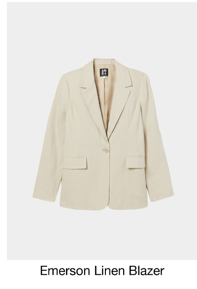 Shop Emerson Linen Blazer