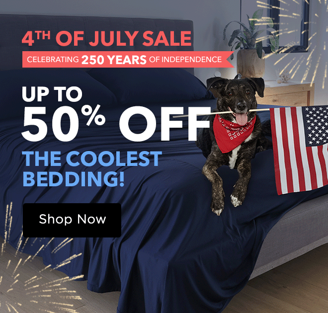 4th of July Sale - celebrating 250 years of independence - up to 50% off + Enjoy $25