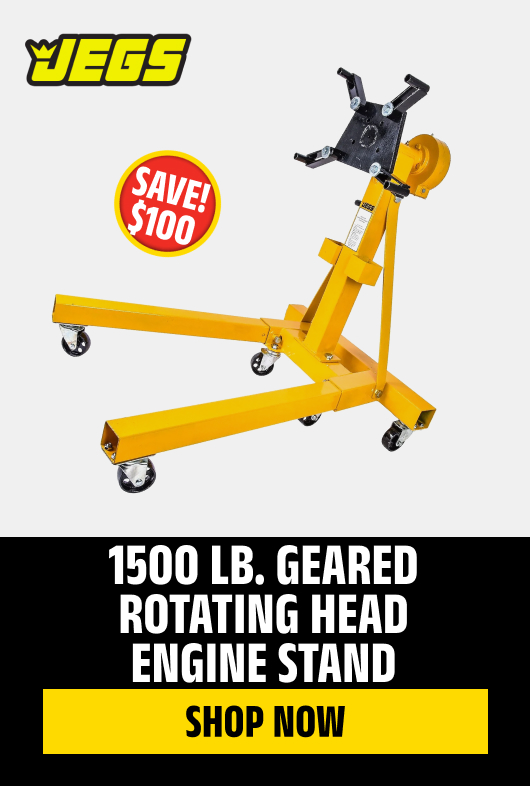 1500 lb. Geared Rotating Head Engine Stand