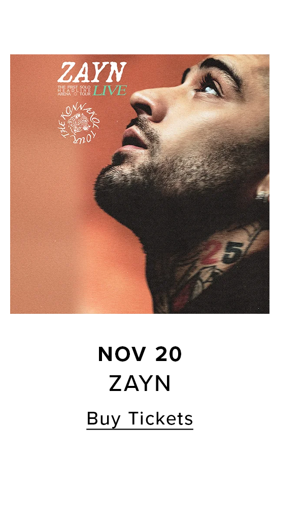 Zayn | Buy Tickets