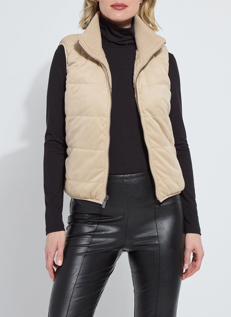 Image of Petra Reversible Puffer Sweater Vest