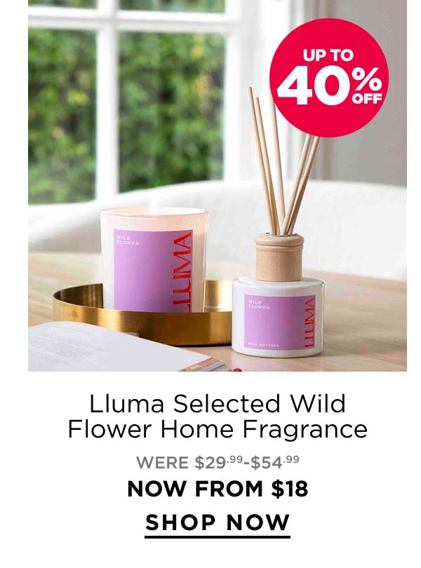 Lluma Selected Wild Flower Home Fragrance 