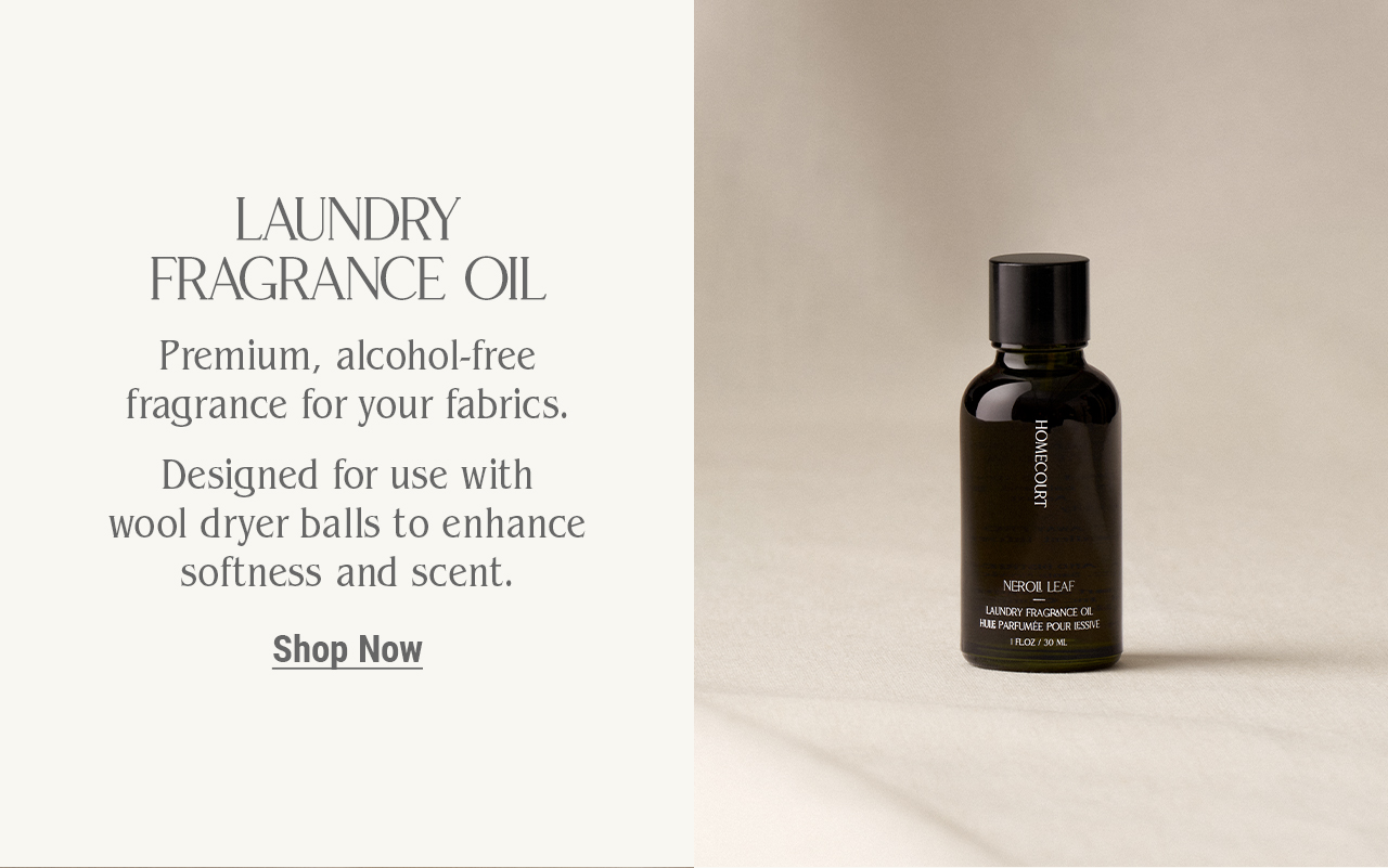 Laundry Fragrance Oil. Premium, alcohol-free fragrance for your fabrics. Designed for use with wool dryer balls to enhance softness and scent. Shop now.