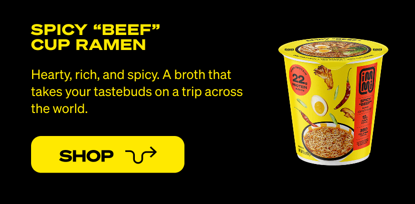 Spicy "Beef" Cup Ramen