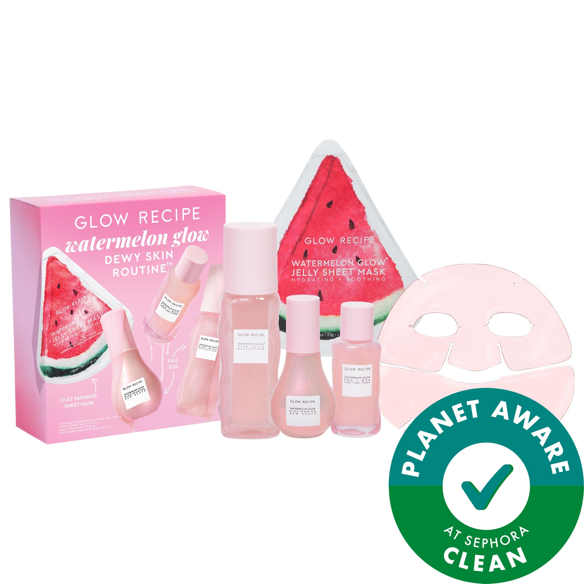Watermelon Glow Dewy Skin Routine Gift Set