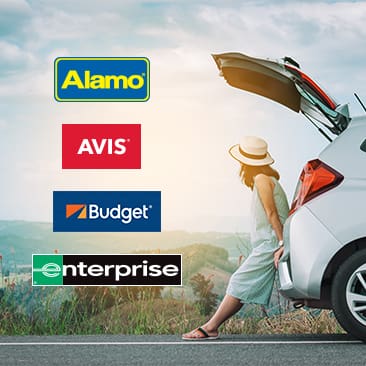 Alamo avis budget enterprise rental cars