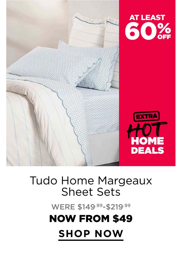 Tudo Home Margeaux Sheet Sets