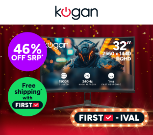 Kogan 32" Curved QHD 240Hz Gaming Monitor Product Image