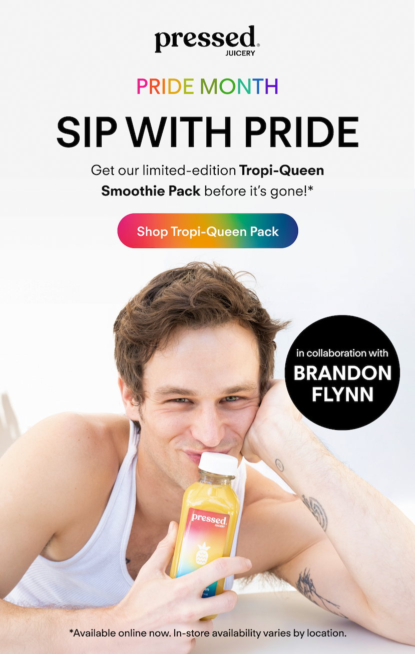 PRIDE MONTH: Sip with pride. Get our limited-edition Tropi-Queen Smoothie Pack before it’s gone! Shop Tropi-Queen Pack