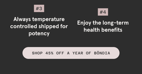 SHOP 45% Off A Year of Bōndia