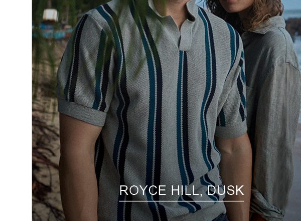 Shop Royce Hill Knit, Dusk online and instore at Rodd & Gunn