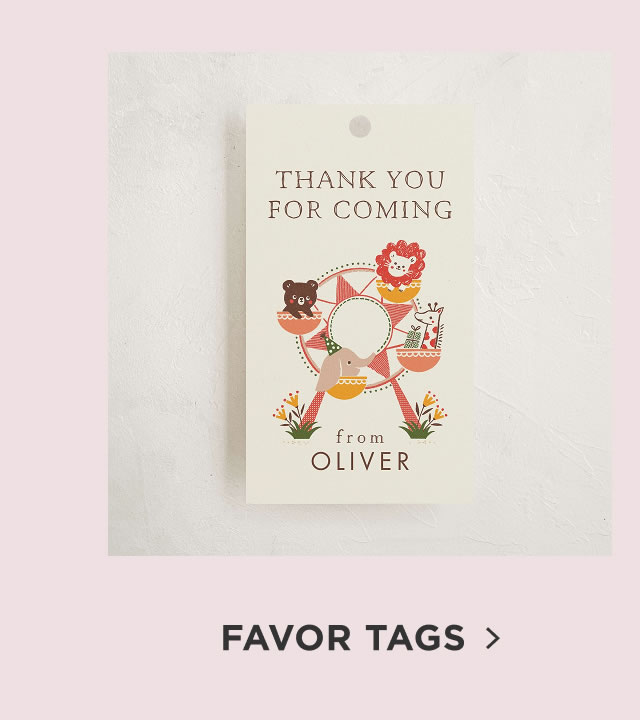 Favor Tags