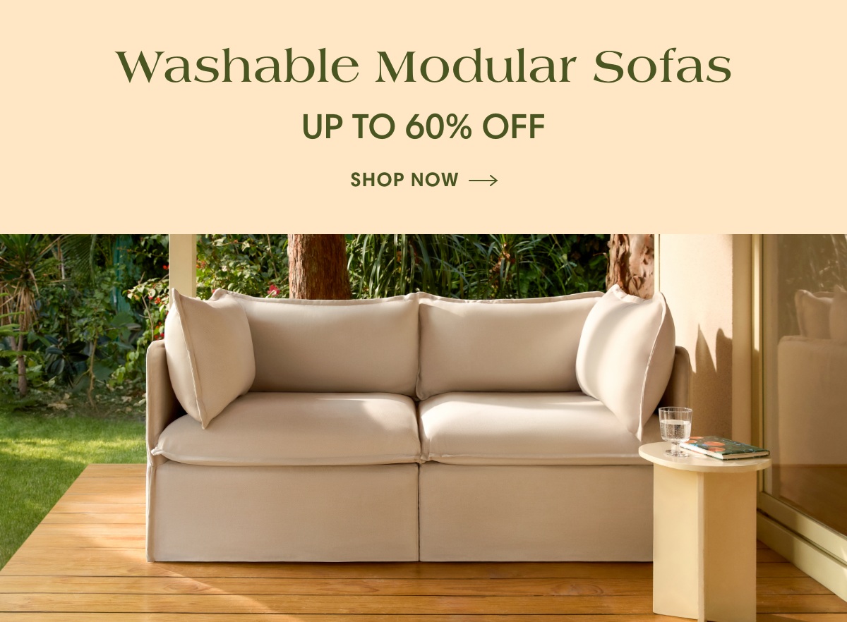 Washable Modular Sofas