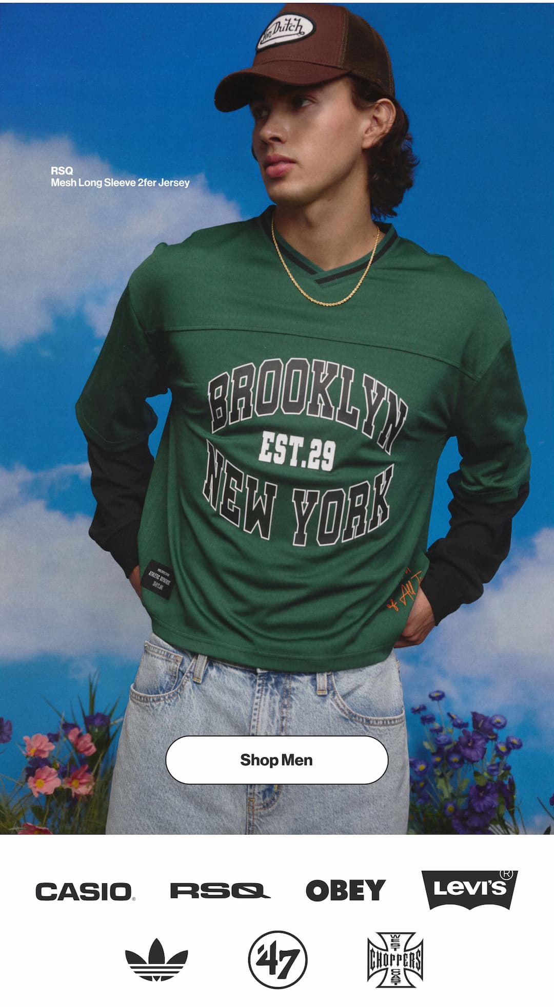 Shop RSQ Long Sleeve Jerseys, 