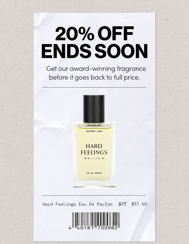20% Off Ends Soon Hard FeelingsE Eau De Parfum