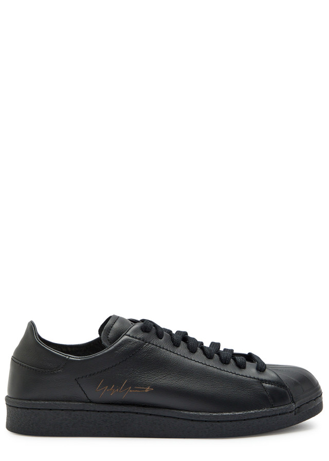 Y-3 X Adidas Superstar leather sneakers