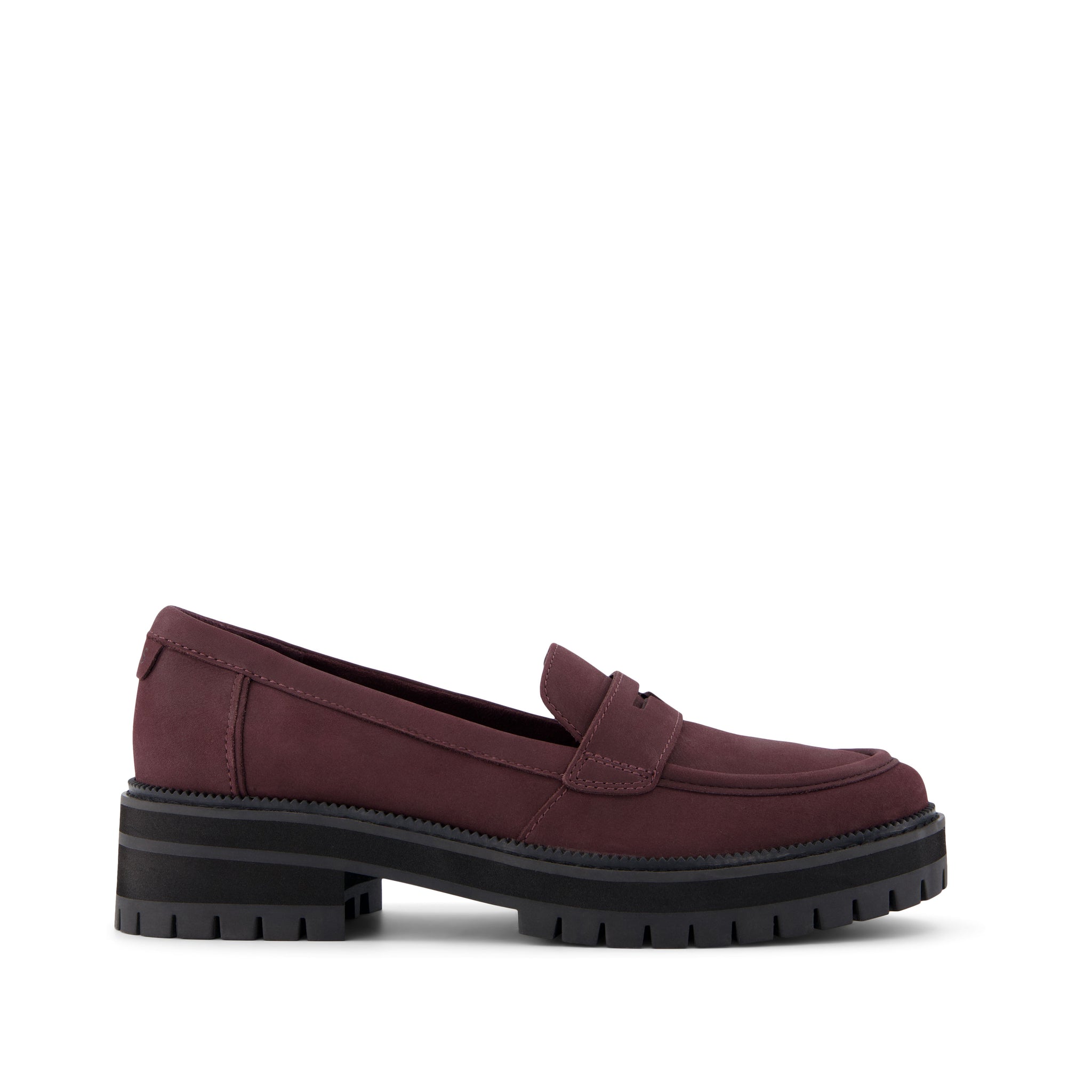 Image of Cara Loafer - Dark Purple Leather