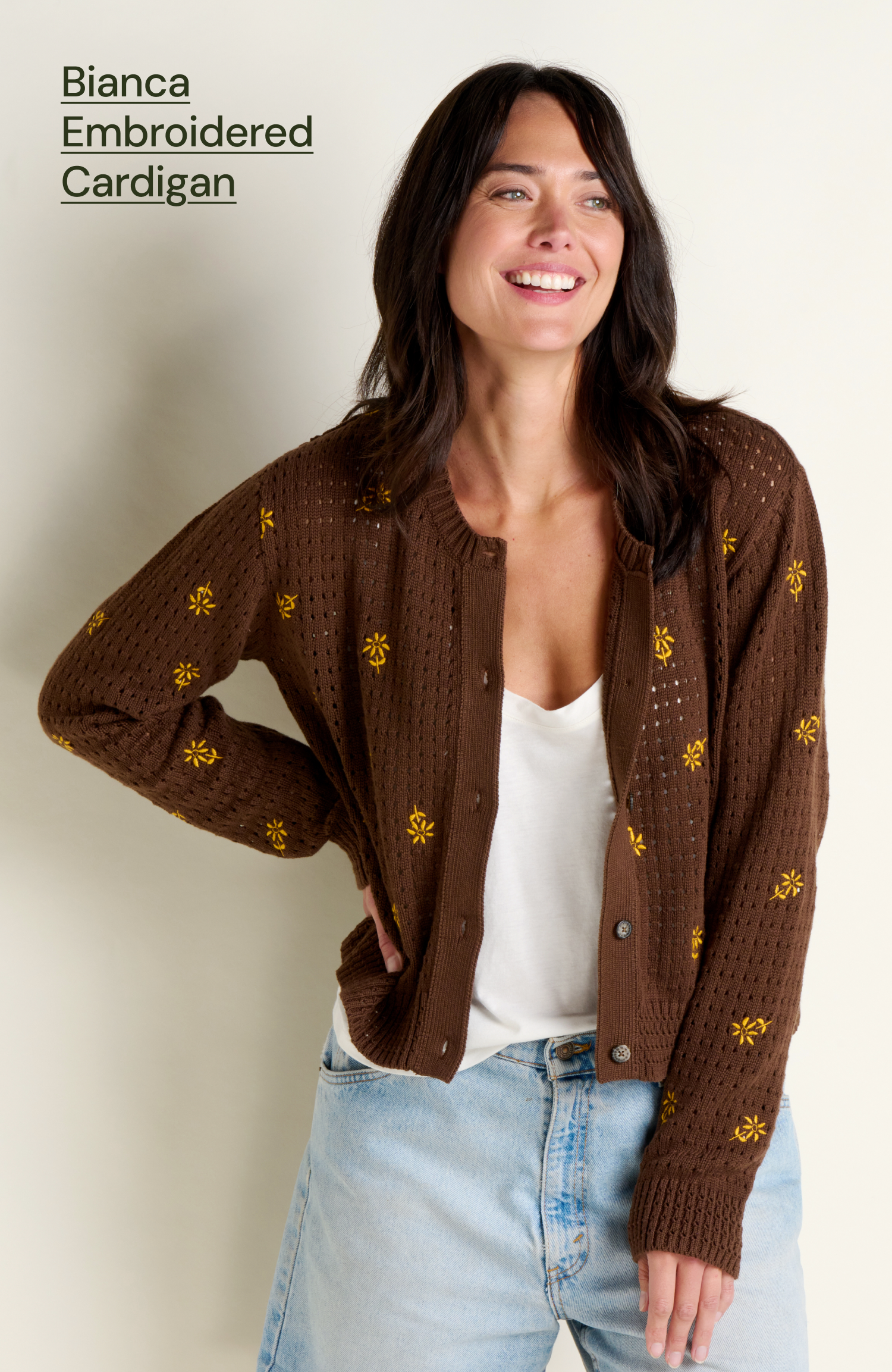 Bianca Embroidered Cardigan