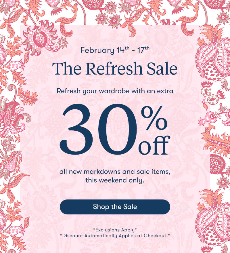 Refresh Sale - 30% Off sale