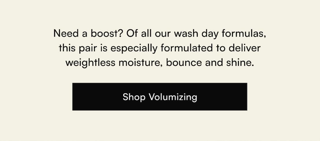 Odele Volumizing routine for lift + bounce