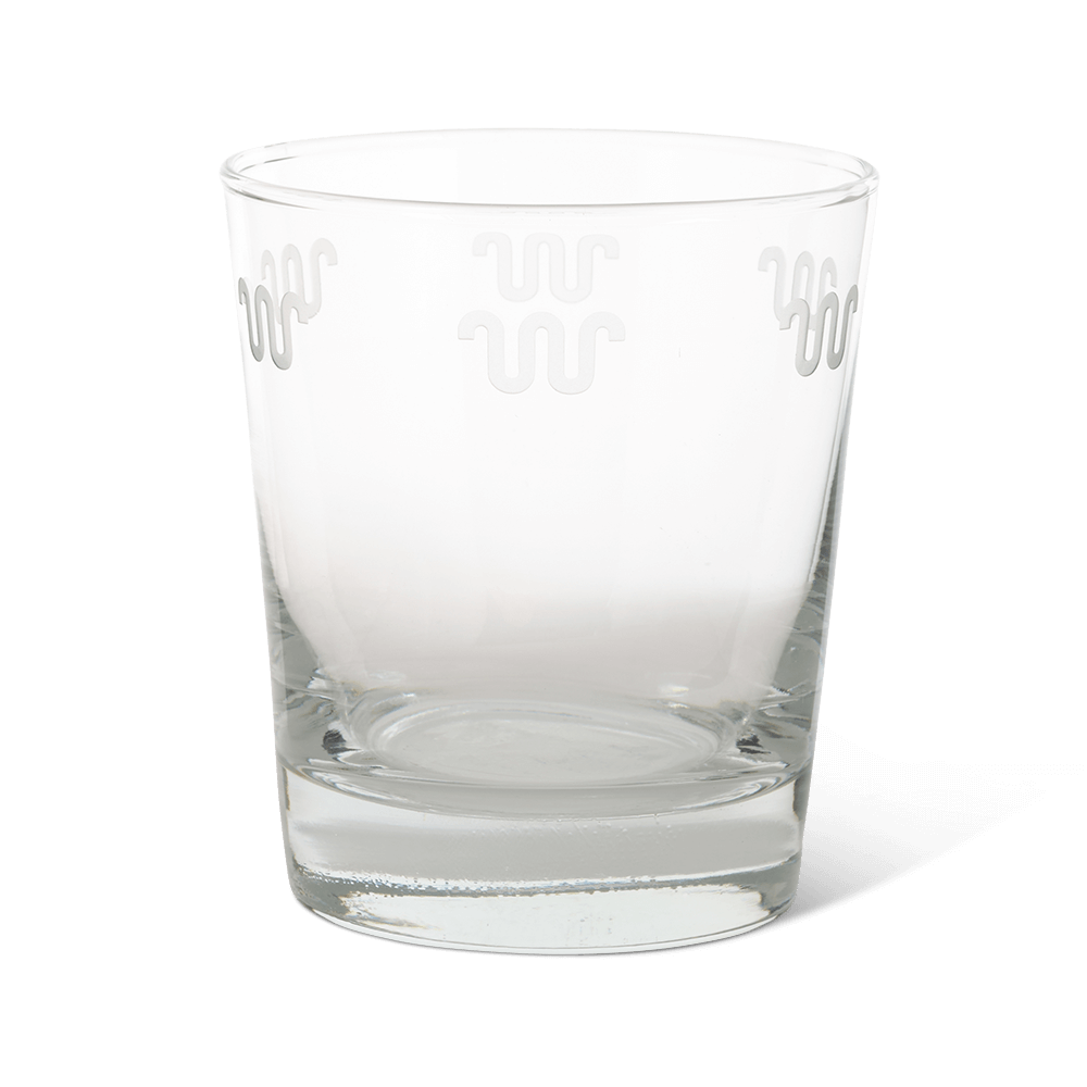 Running W® Etched Whiskey Glass