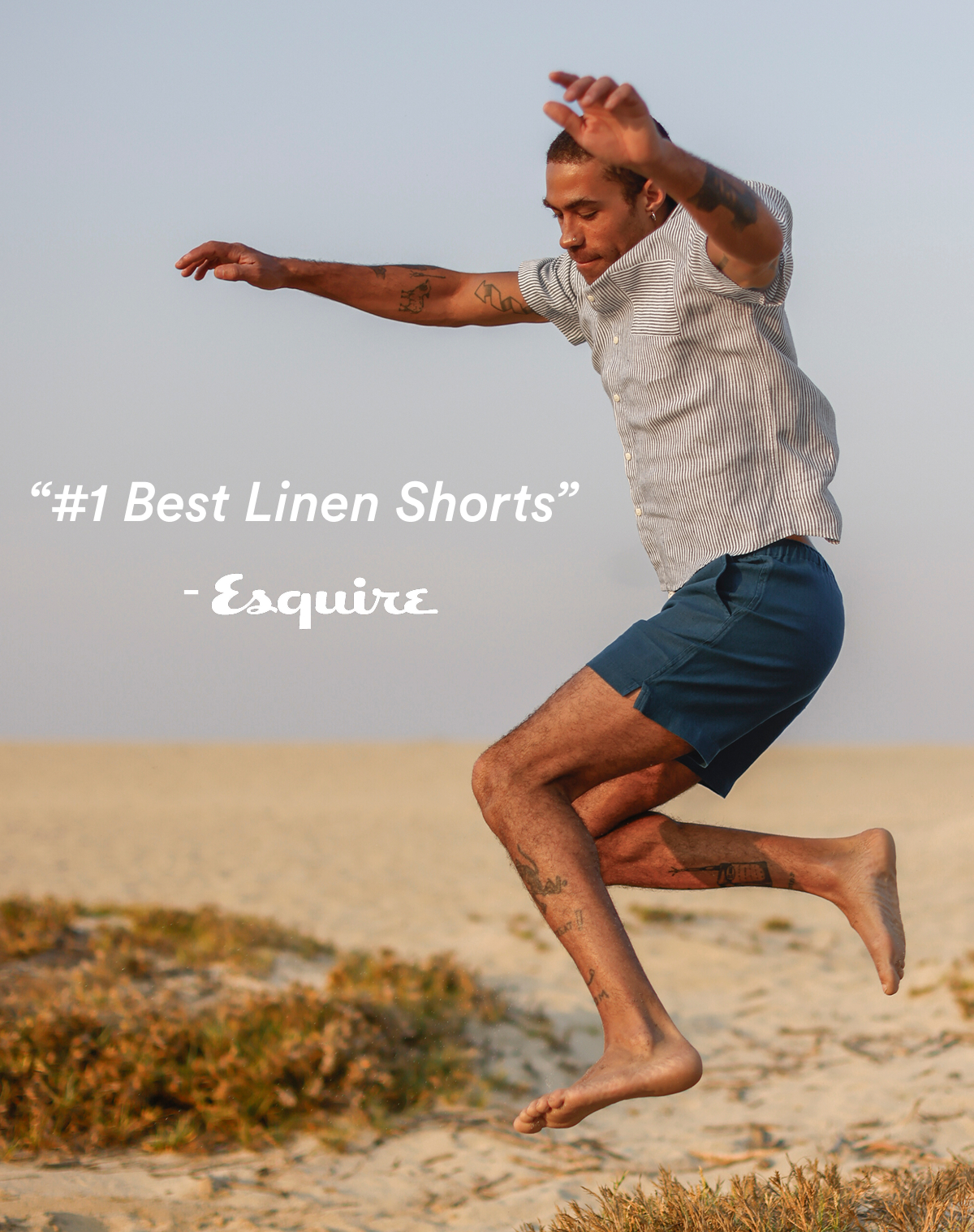 #1 Best Linen Shorts-Esquire
