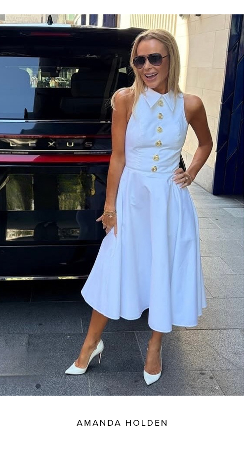 Laura White Dress
