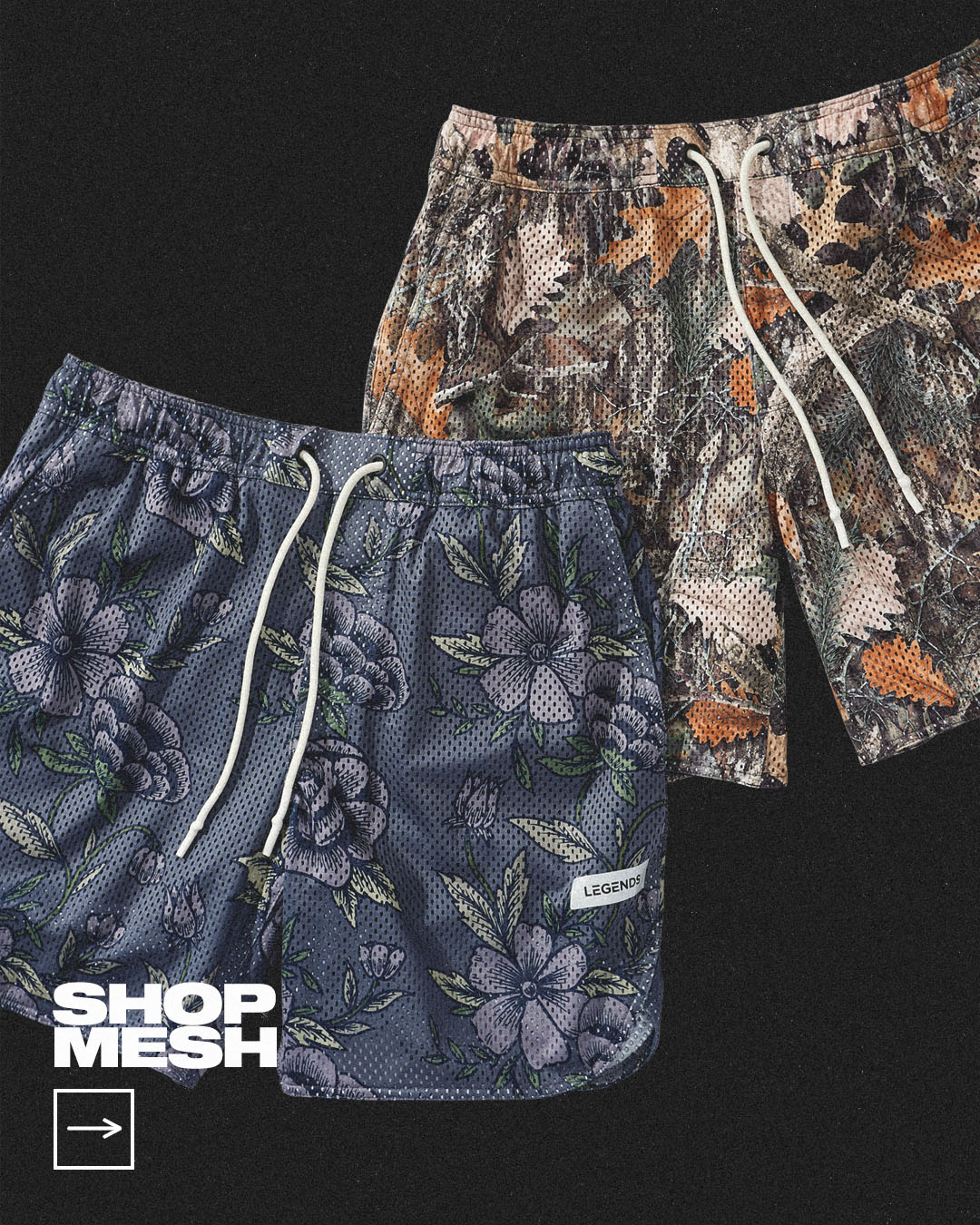 Luka Mesh Shorts