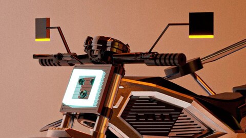 You Could Potentially Stay Off-Grid and Off-Road Forever with This Self-Sustaining Adventure Moto