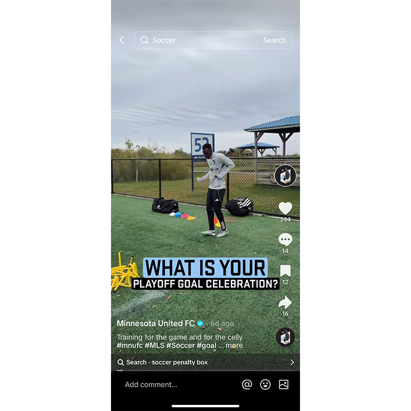MNUFC on TikTok | What is your playoff goal celebration?