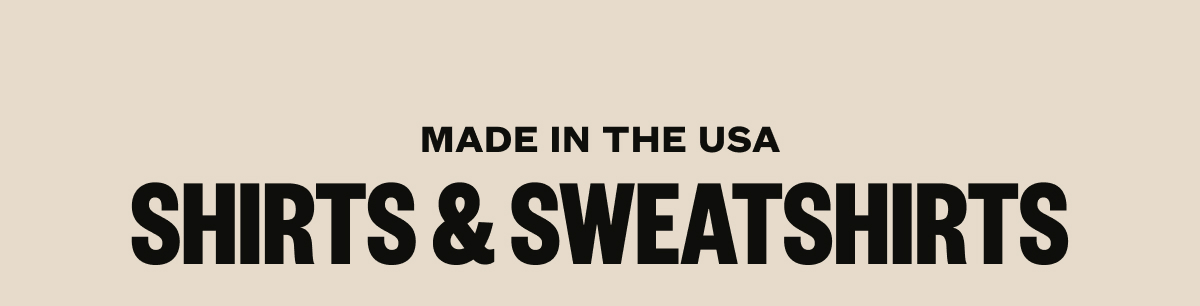 Shirts & Sweatshirts