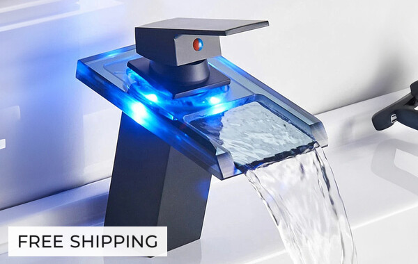 LED Waterfall Faucet