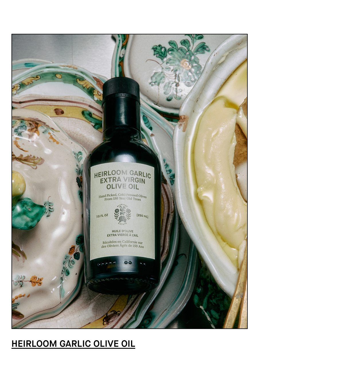 Heirloom Garlic Olive Oil