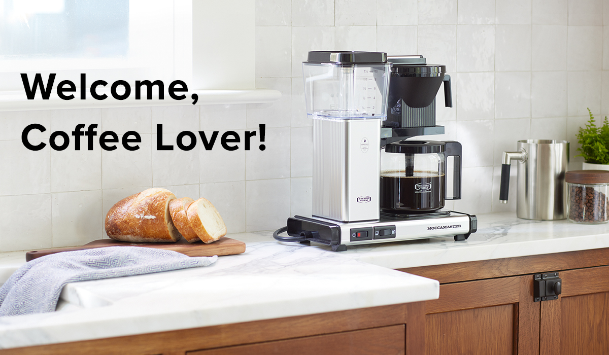 Welcome, Coffee Lover!