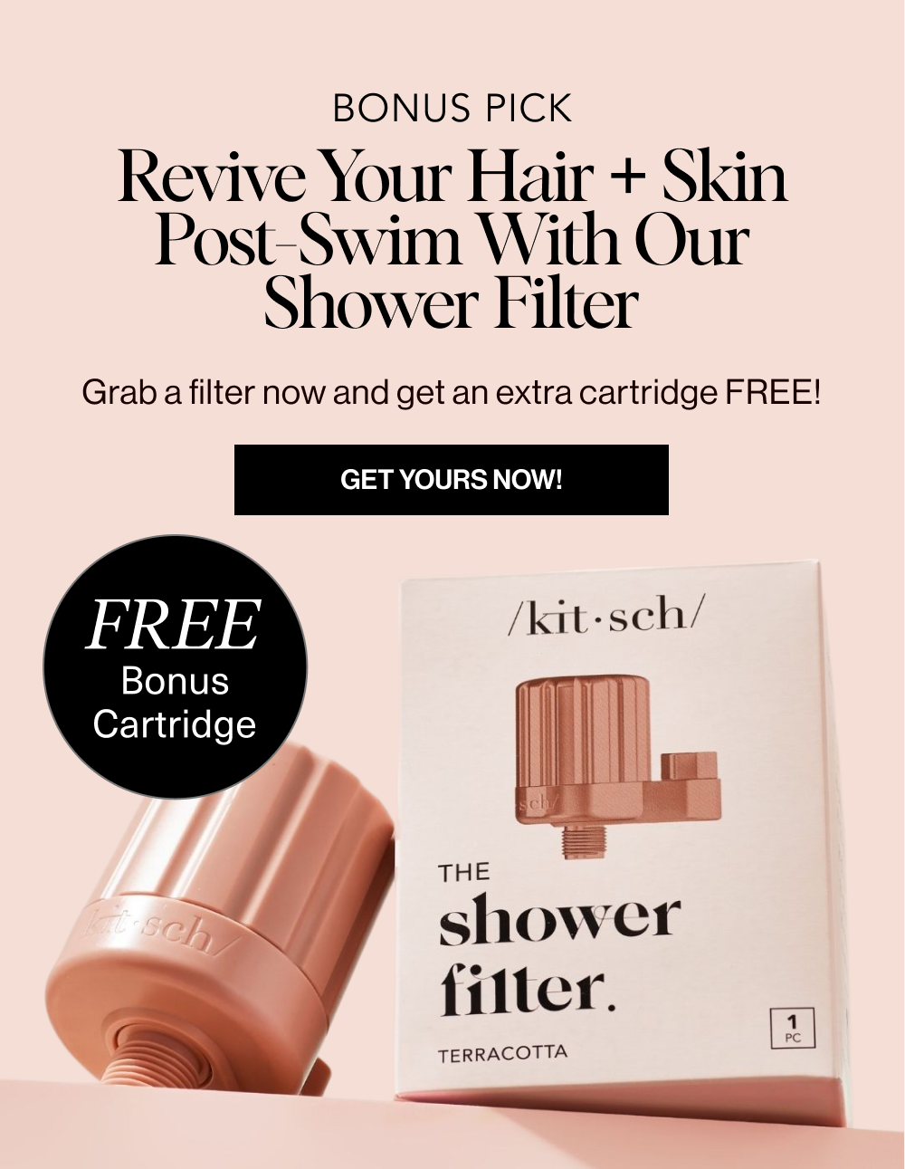 Bonus pick: Revive Your Hair and Skin Post-Swim with Our Shower Filter