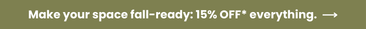 15% OFF Everything