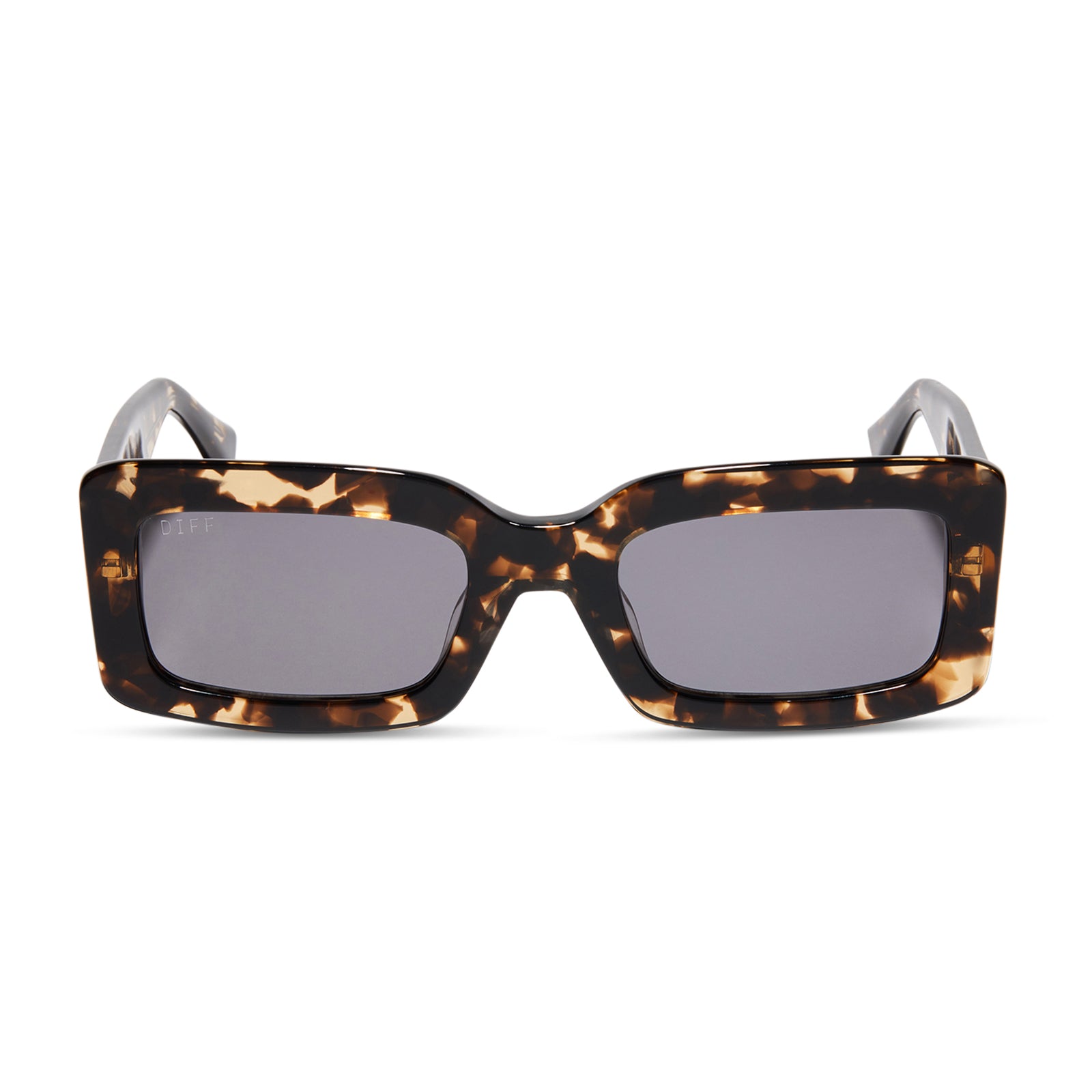 Image of INDY - ESPRESSO TORTOISE + GREY SUNGLASSES