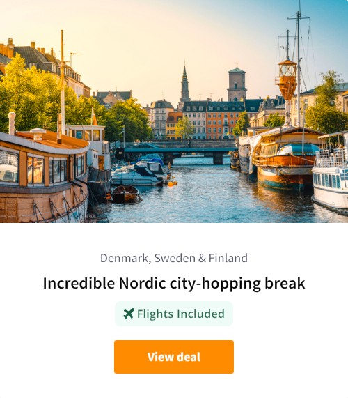 Incredible Nordic city-hopping break