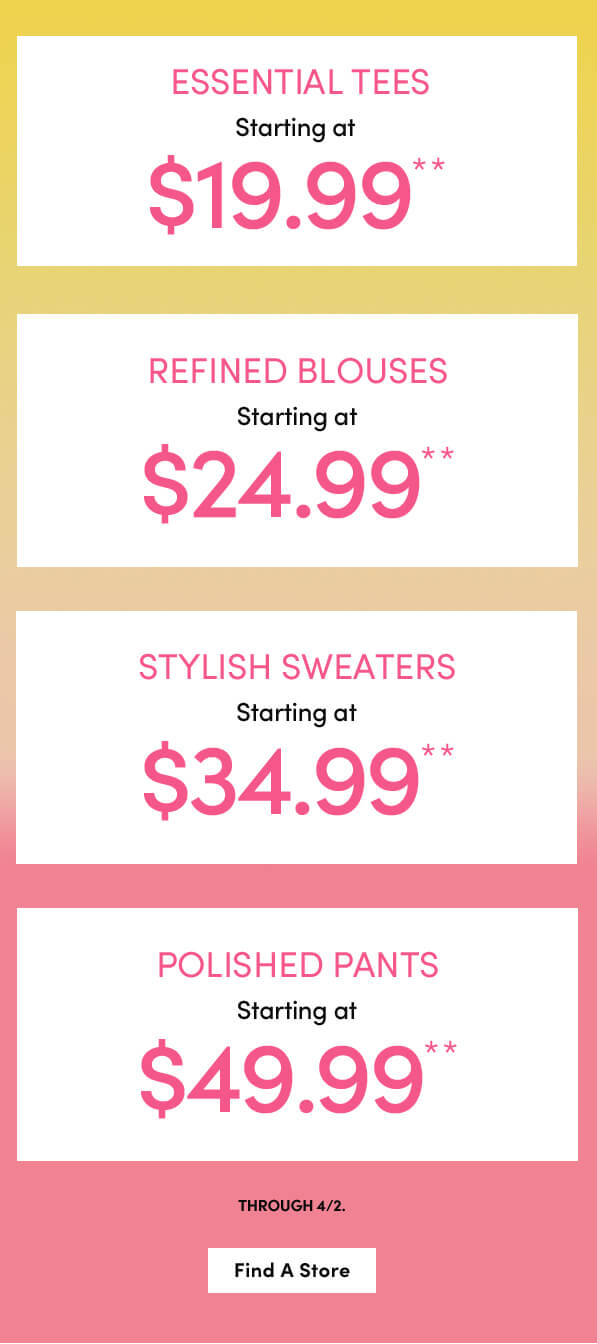 Find A Store