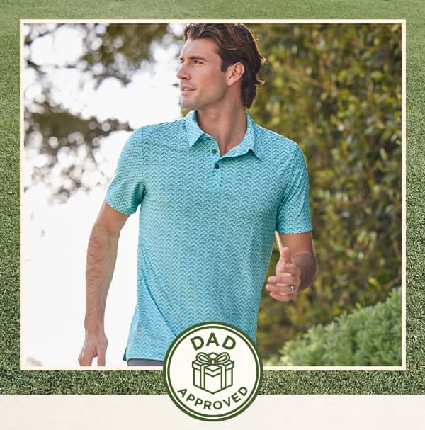 father's day image on model / dad approved
