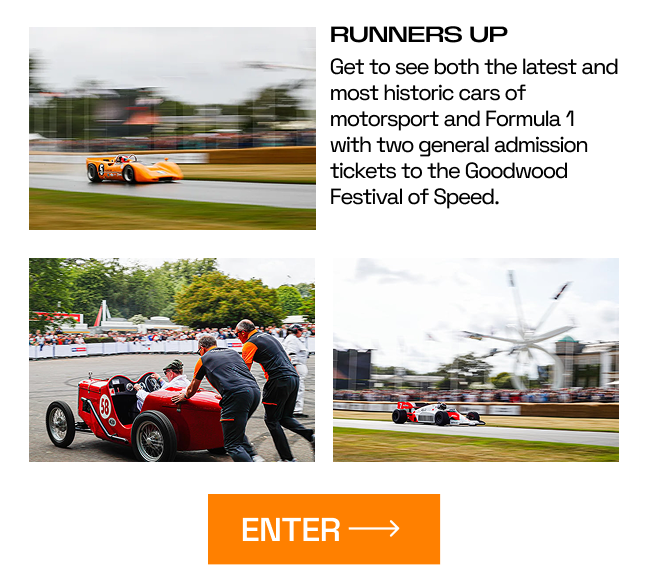 Runner up prizes of tickets