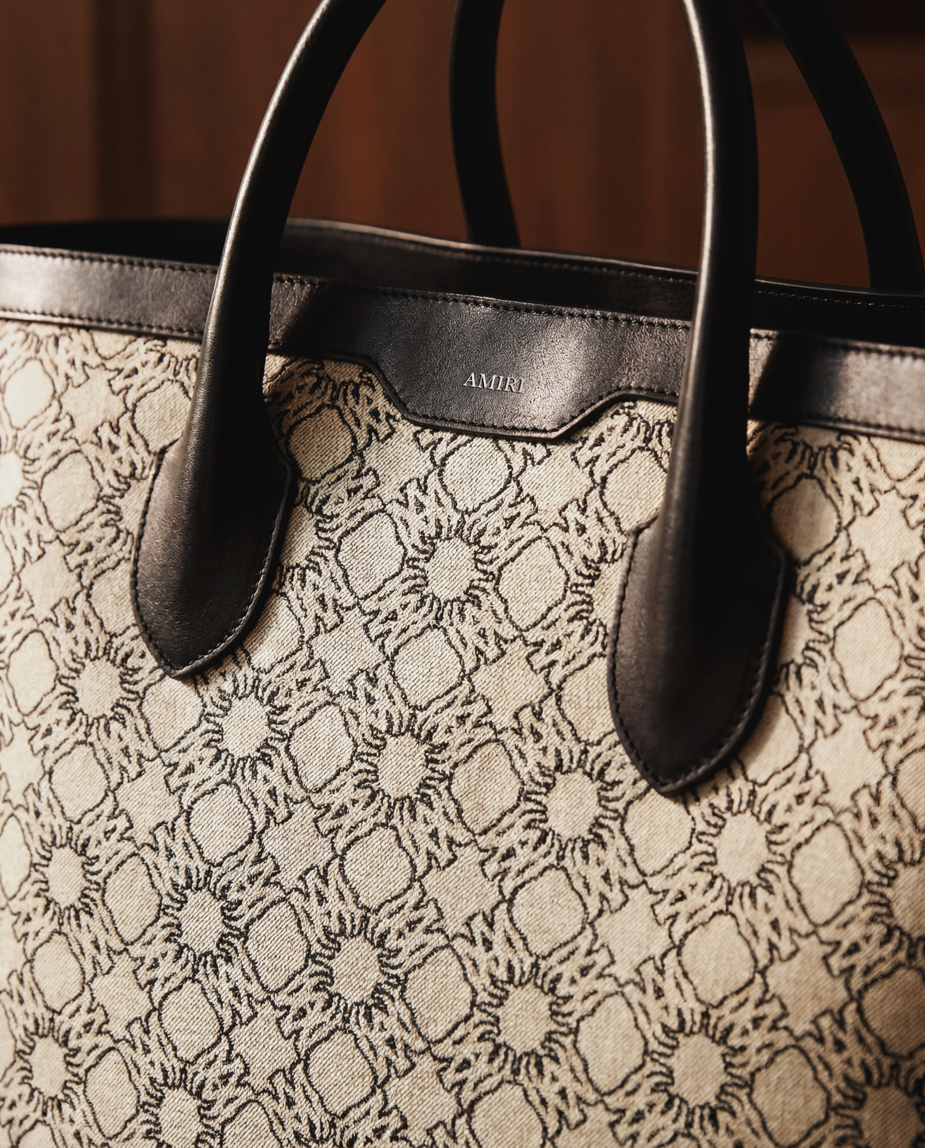 MA QUAD JACQAURD TOTE BAG