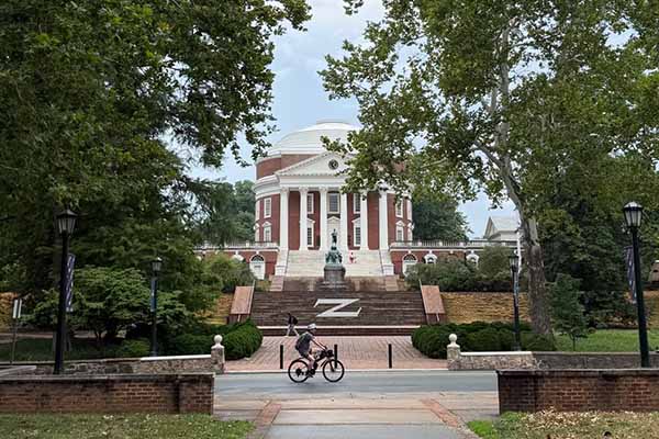 Best seat in the house | UVA on Instagram