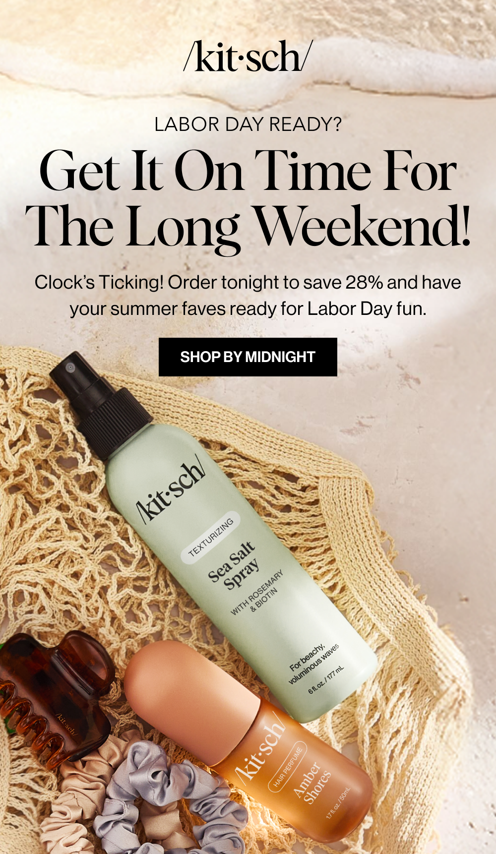 Get It On time for The Long Weekend!
