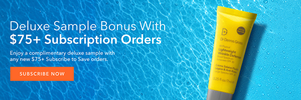 FREE Deluxe SPF Sample With $75+ New Subscription Orders