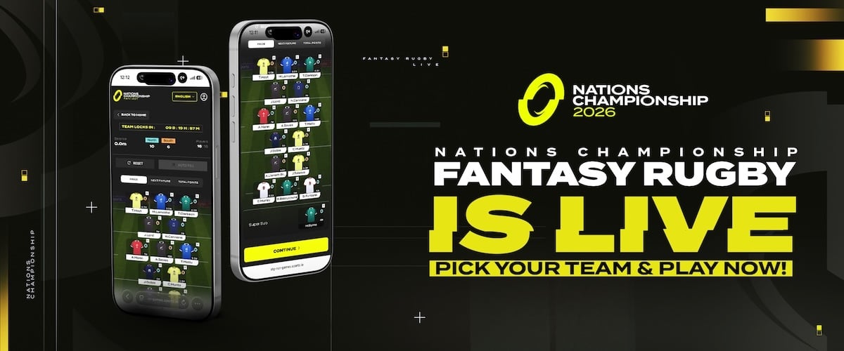 Nations Championship Fantasy Rugby Is Live. Pick Your Team & Play Now