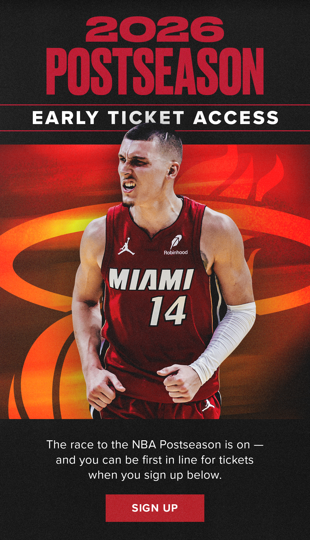 2026 Postseason | Early Ticket Access | Sign Up