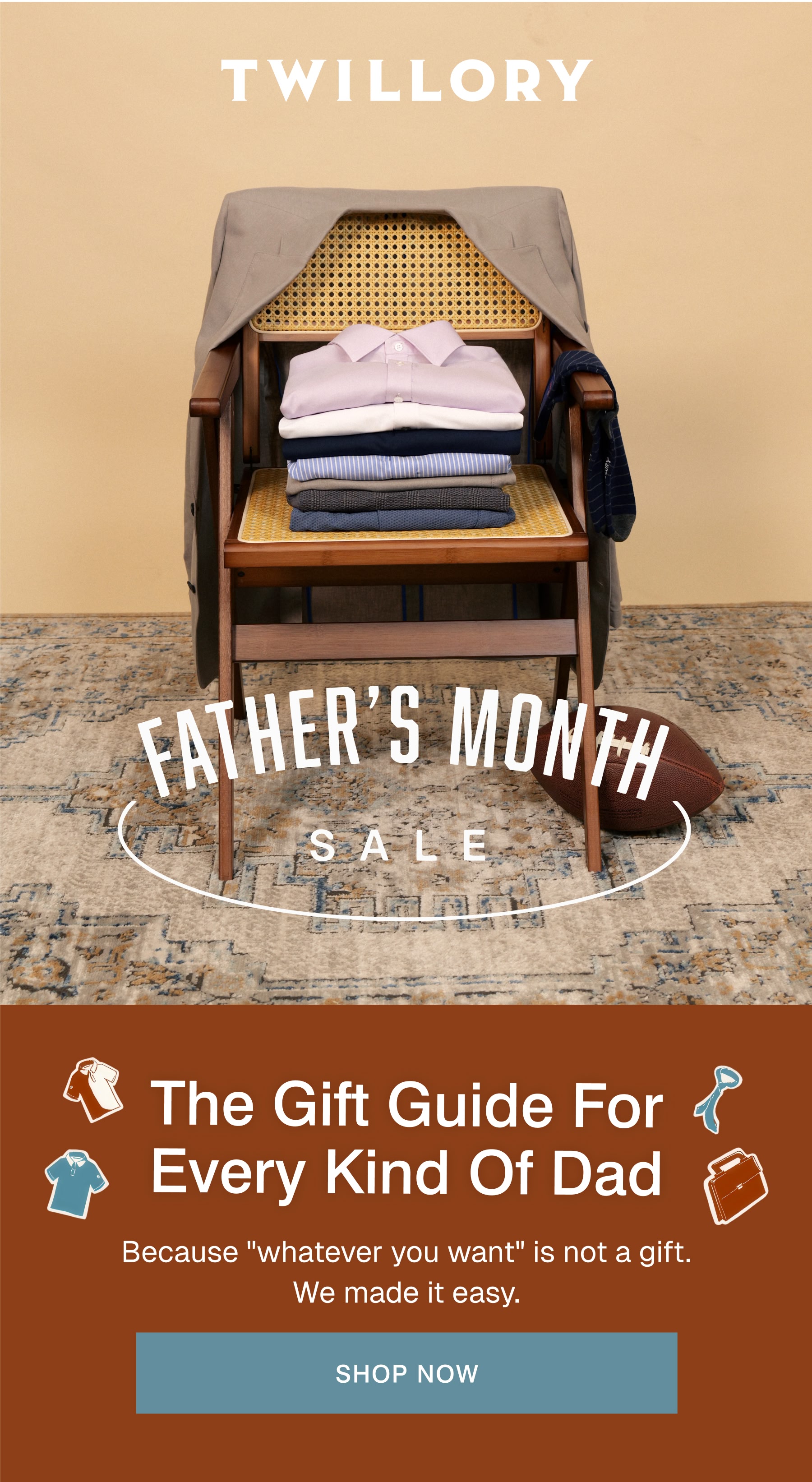 Twillory |  The Gift Guide For Every Kind Of Dad