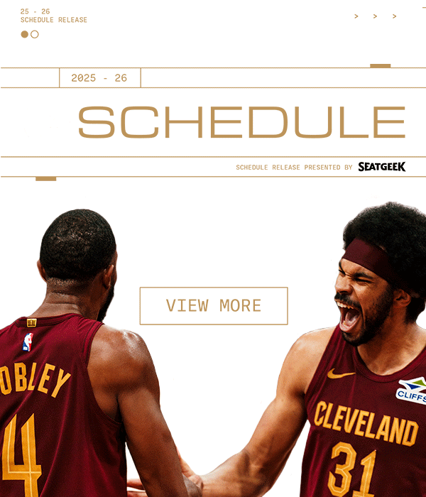 Cavs 2025-26 Schedule. Click to view more