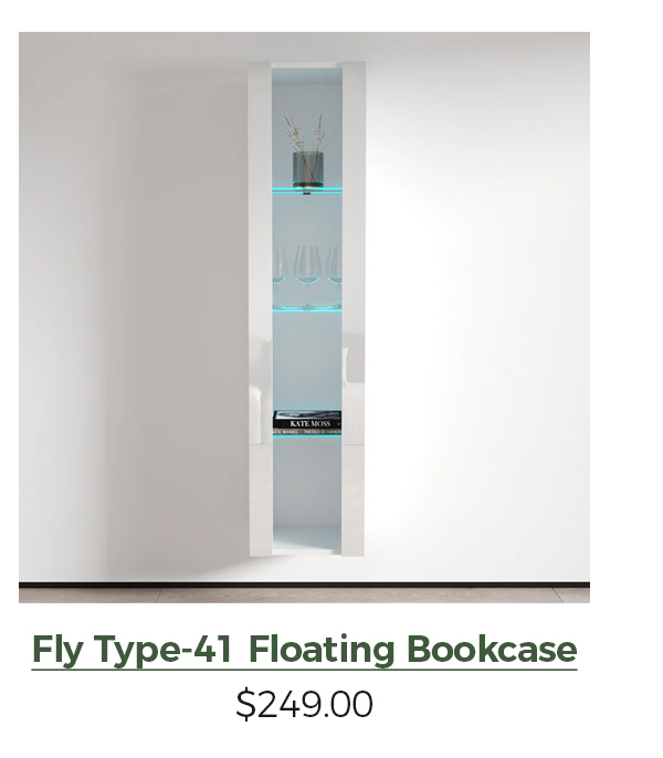 Fly Type-41 Floating Bookcase